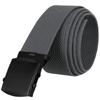 ALC-1-5 Military Belt Canvas Belt Web Belt Non Leather Belt Black Buckle/Tip One Size fits all, 1-1/2" Wide (Gray) view 1