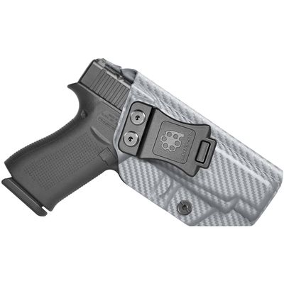 Amberide Glock 48 IWB Holster, Kydex-Boltaron Inside Waistband Holster for Glock 48 9mm, Quick Draw, Secure Retention, Adjustable 0-30 Cant