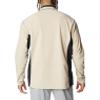 Columbia Mens Klamath Range II Half Zip Fleece Jacket, Ancient Fossil/Black, Large view 2