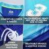 Official Soccer Jersey for Men Adults Kids Custom Soccer Shirt and Shorts with Any Name Number Logo Sapphire Blue view 4