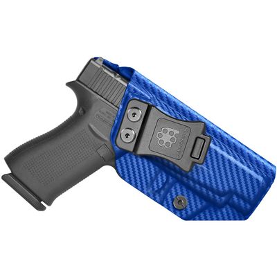 Amberide Glock 48 IWB Holster, Kydex-Boltaron Inside Waistband Holster for Glock 48 9mm, Quick Draw, Secure Retention, Adjustable 0-30 Cant