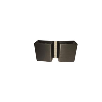 Double Magazine Pouch (OWB) for Glock 43 Magazines, 2 in a Row, Adjustable Belt Loops fit: 1.5 inch and 1.75 inch