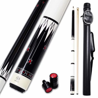 Collapsar Pool Cue with 1X1 Hard Case Low Deflection Technology Billiard Cue Stick Set