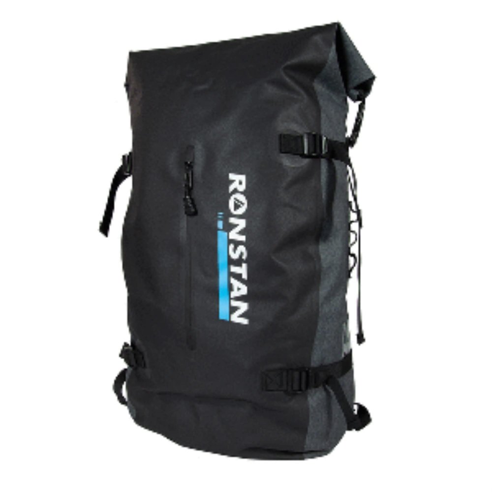 Ronstan Dry Roll Top - 55L Backpack - Black & Grey