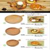Captain Stag UP-2679 Wooden Tableware, Tableware, Curry Plate, Plate with Handle, 9.8 inches (25 cm), Wood Breath view 3