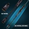 One Bass Fishing Pole 24 Ton Carbon Fiber Casting and Spinning Rods - Two Pieces, SuperPolymer Handle Fishing Rod for Bass Fishing -Black-Spin-6'0" view 3