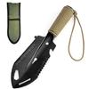 Backpacking Trowel Camping Shovel Hiking Trowel Gardening Tool Multitool 9 in 1 Multi-Purpose Tool with Carrying Bag and Paracord Good for Digging Metal Detecting Gardening and Outdoor Survival view 1