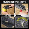 Backpacking Trowel Camping Shovel Hiking Trowel Gardening Tool Multitool 9 in 1 Multi-Purpose Tool with Carrying Bag and Paracord Good for Digging Metal Detecting Gardening and Outdoor Survival view 4