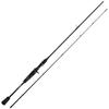 One Bass Fishing Pole 24 Ton Carbon Fiber Casting and Spinning Rods - Two Pieces, SuperPolymer Handle Fishing Rod for Bass Fishing -Black-Cast-6'0" view 2
