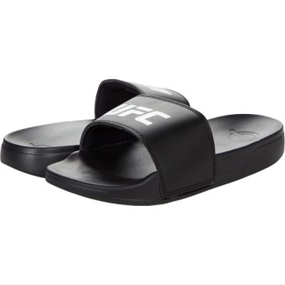 UFC Octagon Slide Black/White Men's 5-6 M