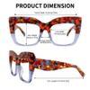 Zeelool Stylish Thick Cat Eye Blue Light Blocking Glasses for Women Charmaine ZOA01901-18 Light-Purple view 4