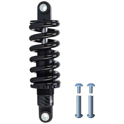 LvTu Bike Rear Shock Absorber 125mm/150mm/165mm/190mm Adjustable Spring 450Lbs/650Lbs/750Lbs/850Lbs (Color : 125mm, Size : 650 Lbs)