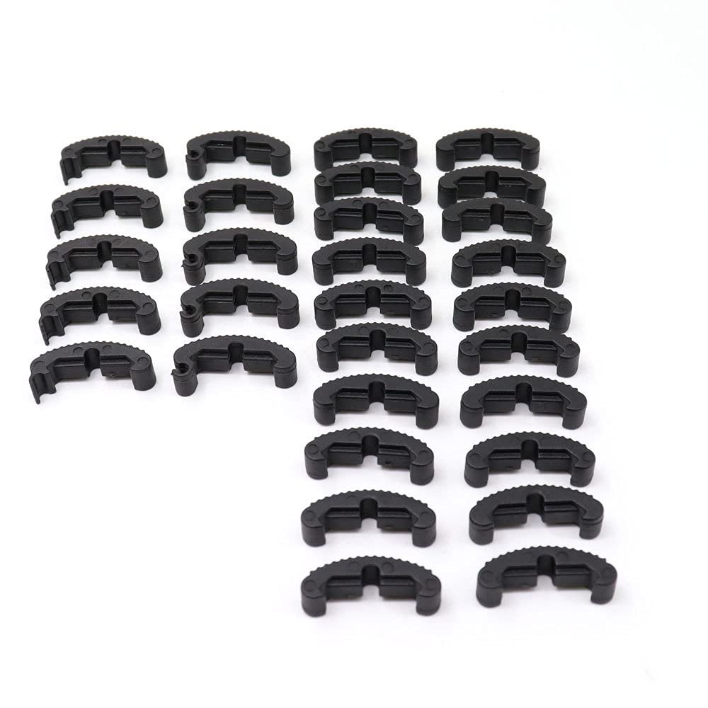 DAI PICKS Tactical Index Clips, Weapon Light Pressure Switch Cable Guides,30 Piece Set
