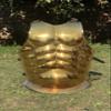 Nautical-Mart Brass Antique Medieval Roman Greek Muscle Armor Cuirass w/Apron Belt view 2