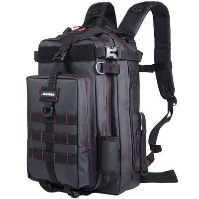 BLISSWILL Fishing Backpack Waterproof -Fish Backpack with Rod Holder-fish gear-fishing gifts for men