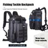 BLISSWILL Fishing Backpack Waterproof -Fish Backpack with Rod Holder-fish gear-fishing gifts for men view 3
