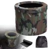 WZFANJIJ Portable Toilet Camping Toilet Outdoor Commode Car Toilet Folding Stool,Travel Potty,Toilet for Camping, Hiking, Boating,Trips,Camouflagegreen view 1