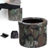 WZFANJIJ Folding Portable Toilet for Car, Portable Toilet for Camping,Travel Toilet for Camp,Hiking,Long Trips,Traffic Jam, Elderly,ABS Plastic,Washable,Sturdy,Camouflagegreen view 1