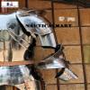 Nautical-Mart LARP Gothic Armour Complete Warrior Breastplate Arm Set Half Armor Plated Metal Costume view 4