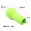 Chestnut-YX 2Pcs Fishing Fighting Rod Holders Spherical Belly Top PU Material Pole Holder Fishing Rod Butt Cushion for Deep Sea Fishing Belly Top Light Weight Fishing Gear Accessories (Black2Pcs) view 2