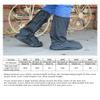 McBiuti Waterproof Rain Boot Shoe Covers,Unisex Reusable Foldable Overshoes, Resistant Rain Ankle high top Boots Non-Slip Washable Protection view 3