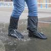 McBiuti Waterproof Rain Boot Shoe Covers,Unisex Reusable Foldable Overshoes, Resistant Rain Ankle high top Boots Non-Slip Washable Protection view 4