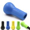 2Pcs Fishing Fighting Rod Holders Spherical Belly Top PU Material Fishing Pole Holder Fishing Rod Butt Cushion for Deep Sea Fishing Belly Top Light Weight Fishing Gear Accessories (Green/2Pcs) view 1