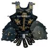 Medieval Roman Greek Leather Muscle Body Armor Leg & Arm Guard Set view 1