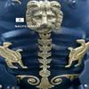 Medieval Roman Greek Leather Muscle Body Armor Leg & Arm Guard Set view 4