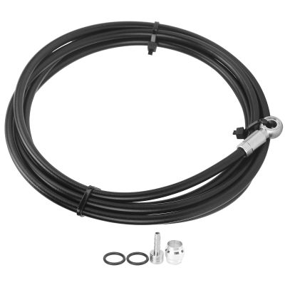 6.6ft Bicycle Hydraulic Disc Brake Hose,Bike Brake Hoses with Connection Insert for SRAM GUIDE R/RS/G2