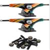 Gullwing Trucks Charger Spectrum Skateboard Reverse Kingpin Trucks - 6.25" Hanger 9.0" Axle with 1" Raven Black Hardware - Bundle of 2 items view 1