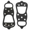 1 Pair Shoe Spikes Cover AntiSlips 8Tooth Walk Traction Cleats for Hiking Snow Walking Nail Crampons(M) Hiking Shoes view 1