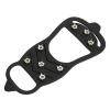 1 Pair Shoe Spikes Cover AntiSlips 8Tooth Walk Traction Cleats for Hiking Snow Walking Nail Crampons(M) Hiking Shoes view 2