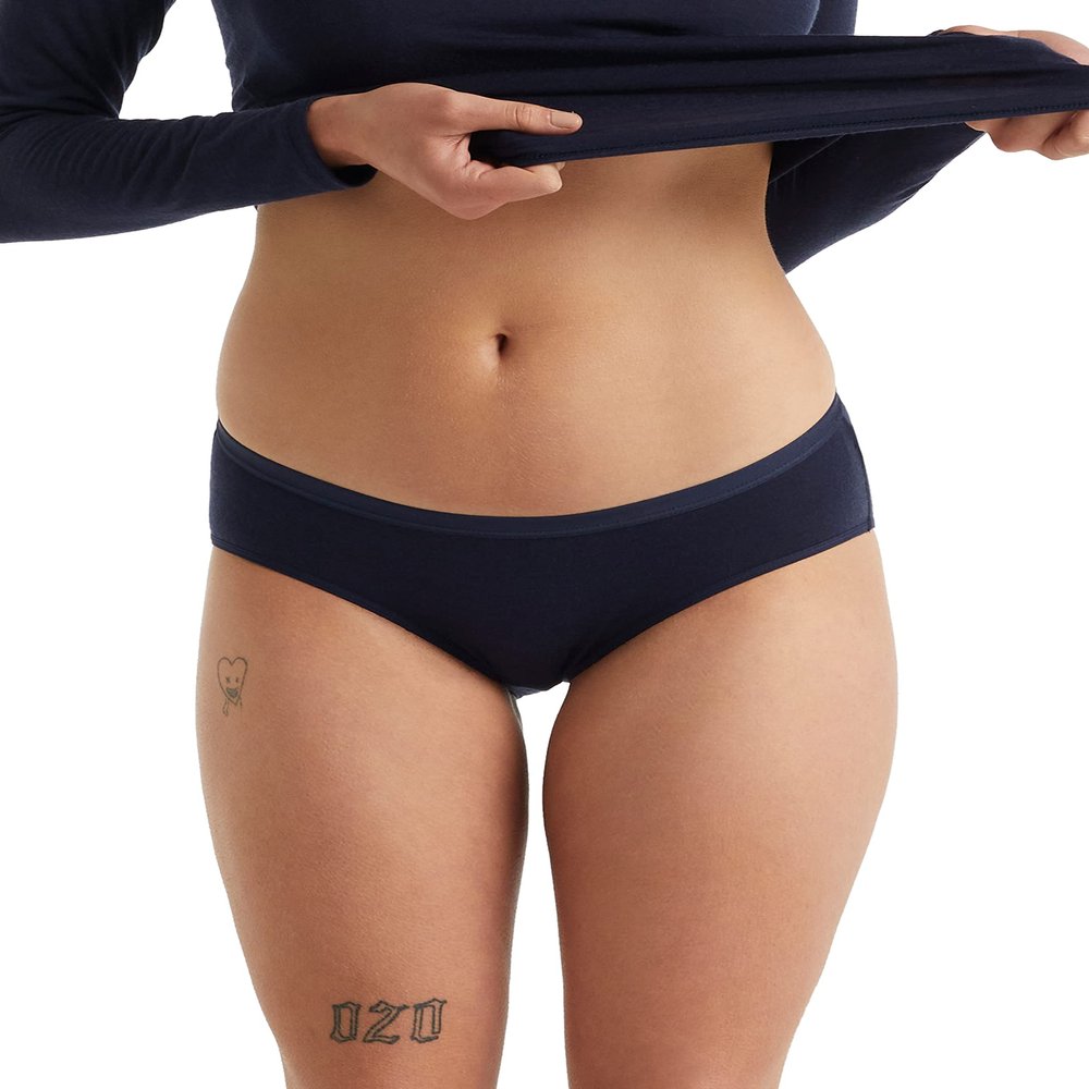 Icebreaker Merino Women's Siren Hipkini - MIDNIGHT NAVY - Small