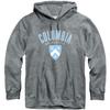 Barnesmith Columbia University Lions Hooded Sweatshirt, Heritage, Charcoal Grey, Medium view 1