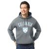 Barnesmith Columbia University Lions Hooded Sweatshirt, Heritage, Charcoal Grey, Medium view 2