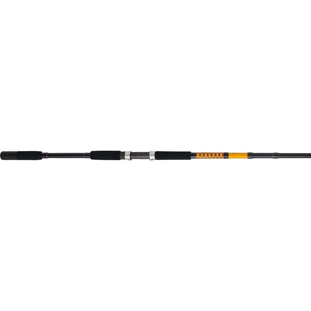 Ugly Stik Bigwater Spinning Fishing Rod,Black/Red/Yellow