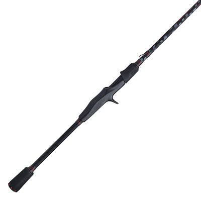 Abu Garcia 7 Vendetta Casting Fishing Rod, 1-Piece Rod, 12-20lb Line Rating, Medium Heavy Rod Power, Fast Action, 1/4-1 oz. Lure Rating, Black