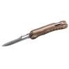 Beretta Bushbuck Folding Knife | 85mm Stainless Steel Blade with Walnut & G10 Handle | Compact Versatile Outdoor Hunting Knife view 2