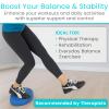 Vive Oval Balance Pad - Wobble Cushion For Physical Therapy And Rehabilitation Equipment - Soft Stability Trainer Foam For Workouts, Yoga, Core Strength And Pilates - Device For Women, Men And Kids view 3