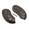 Compatible Replacement for Bond Arms Derringer Premium XL Grips Solid Wood w/Gentleman Scroll view 3