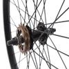 KHEbikes KHE BMX Rear Wheel 20 Inch 10 mm Axle 7500 Aluminium Rim 36 Hole Black 16 Teeth Sprocket, 20 Zoll (L8040-020-02) view 2