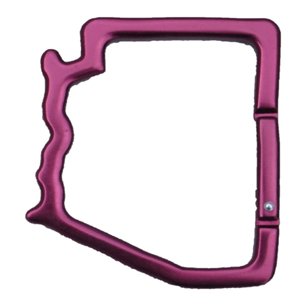 Arizona Carabiner Maroon by Thirty7 Lightweight Aluminum Golf Towel Clip Keychain Key Chain Sun Devils Wildcats Cardinals Diamondbacks Suns Coyotes 