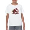 YS02 - Elon Phoenix Primary Logo Youth T Shirt - Large - White view 4