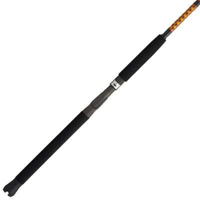 Ugly Stik Bigwater Conventional Fishing Rod, Black/Red/Yellow, 10' - Heavy - 20-40lb - 2pc