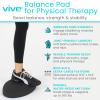 Vive Balance Pad - Physical Therapy Foam Stability Trainer - Non-Slip Wobble Cushion for Exercise, Rehabilitation, Workouts, Yoga, Core Strength, Pilates - Device for Women, Men & Kids view 2