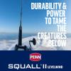 PENN Squall II Level Wind Conventional Fishing Reel, Black Gold, 30LW view 2