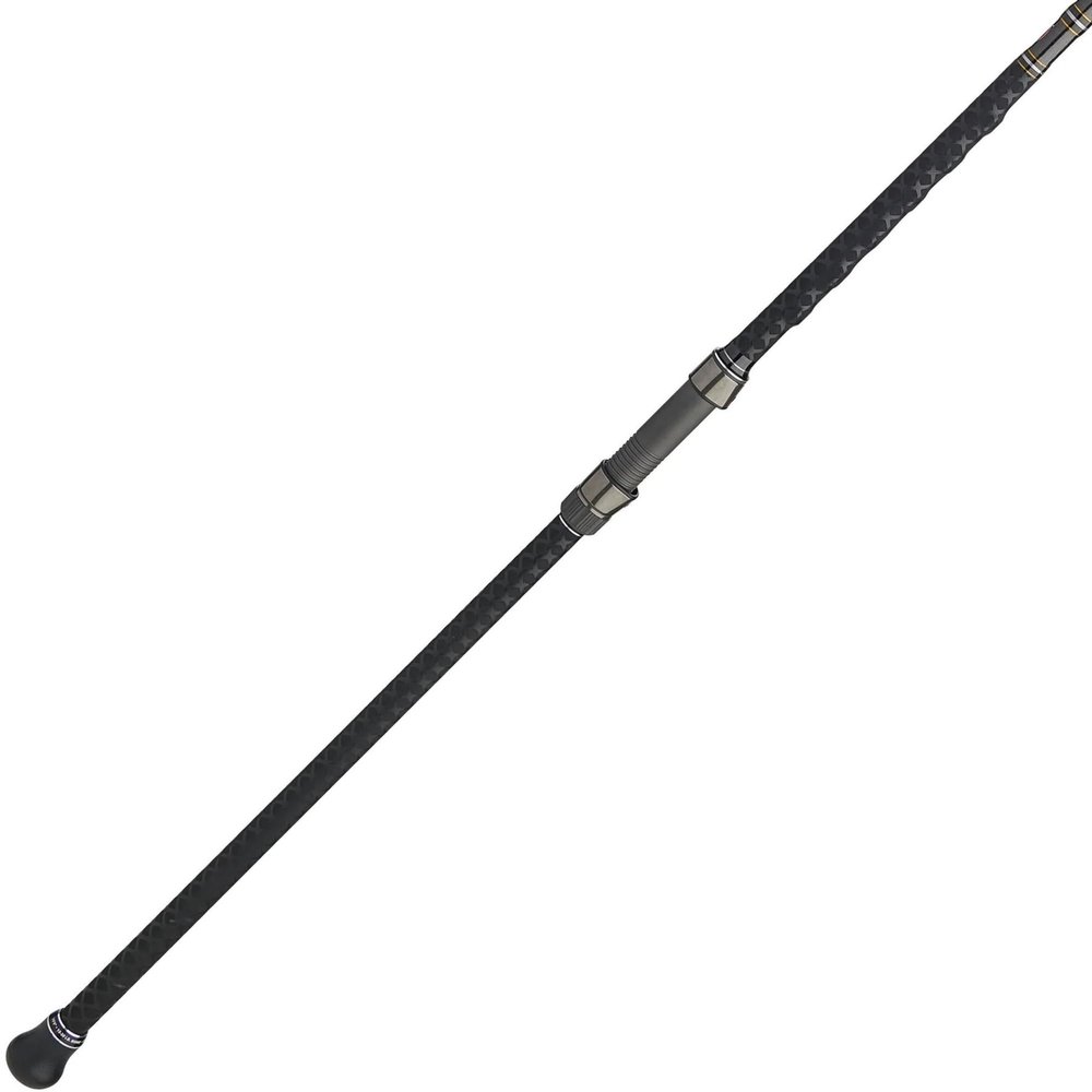 Penn Carnage III Surf Spinning Fishing Rod, Silver/Black/Gold, 10' - Medium Heavy - 20-40lb - 2pc