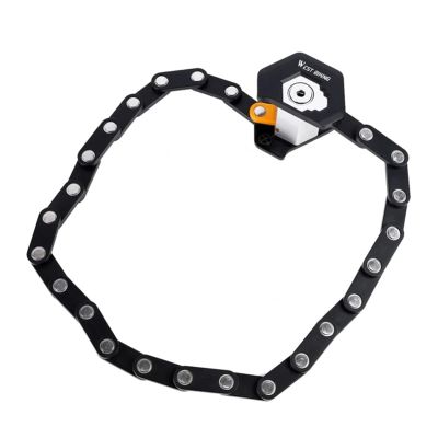 Heavy Duty Industrial Bike Lock Anti Theft Folding High Security Bicycle Lock For Outdoor