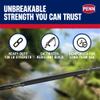 Penn Carnage III Boat Conventional Fishing Rod, Silver/Black/Gold, 7' - Extra Heavy - 80-130lb - 1pc view 3
